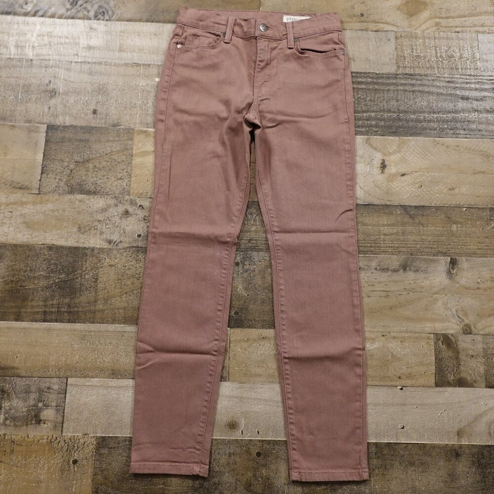 Pistola mid rise skinny jeans women's 27 light mauve